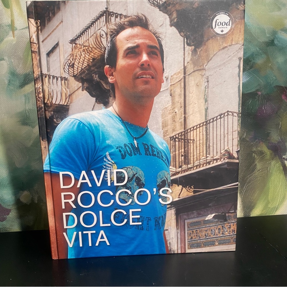 3📚/$25 Book- David Rocco’s DOLCE VITA Signed by the author